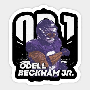 Odell Beckham Jr. Baltimore Player Name Sticker